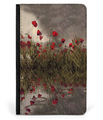 Passport Cover Faux Leather - The-Sky-Weeps