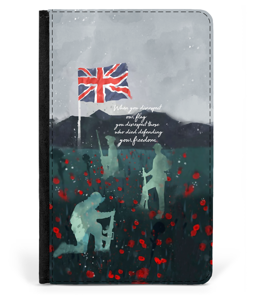 Passport Cover Faux Leather - Never-Disrespect