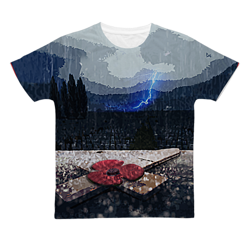 Left Classic Sublimation Adult T-Shirt