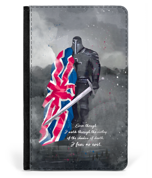 Passport Cover Faux Leather - Fear-No-Evil