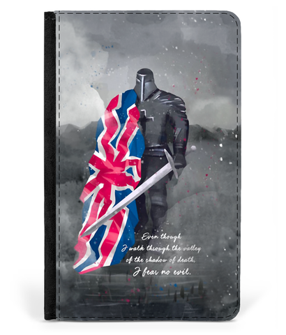 Passport Cover Faux Leather - Fear-No-Evil