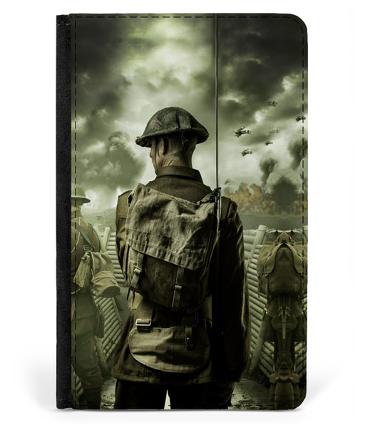 Passport Cover Faux Leather -Tommy-In-The-Trenches