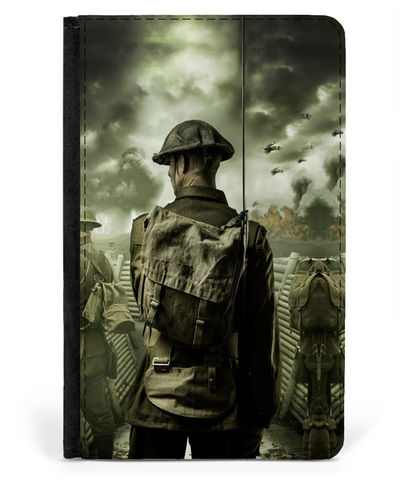 Passport Cover Faux Leather -Tommy-In-The-Trenches