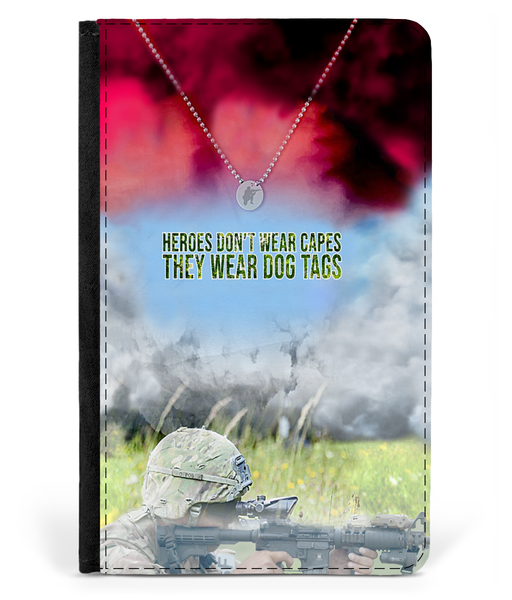 Passport Cover Faux Leather - Soldier-Wear-Dogtag