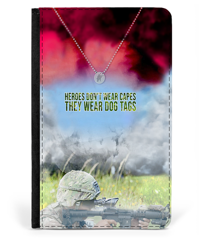 Passport Cover Faux Leather - Soldier-Wear-Dogtag