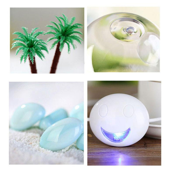 7 Color changing LED Bulb Shape Aroma Diffuser