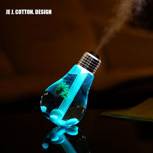 7 Color changing LED Bulb Shape Aroma Diffuser