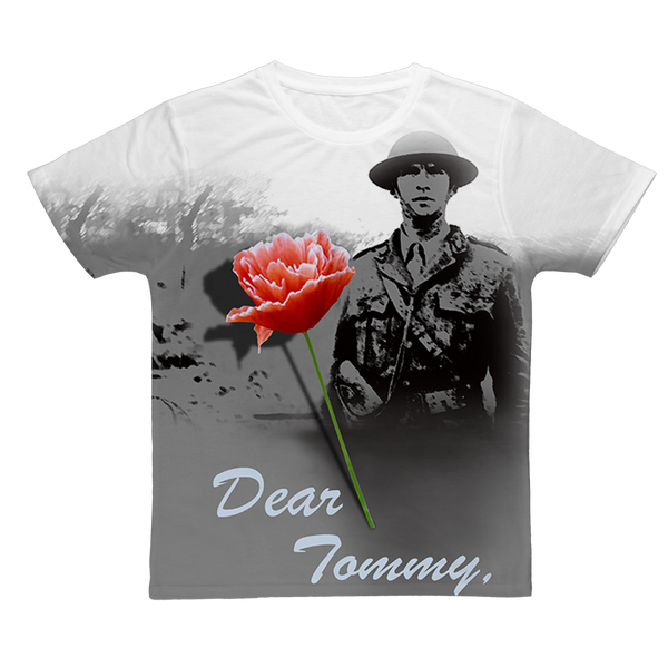 Dear tommy Classic Sublimation Adult T-Shirt