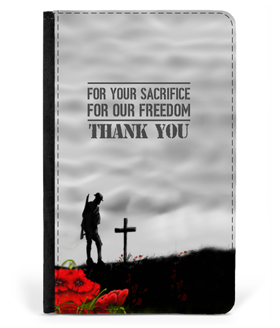 Passport Cover Faux Leather - Thank-You