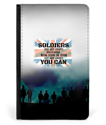 Passport Cover Faux Leather - Soldier-Pride