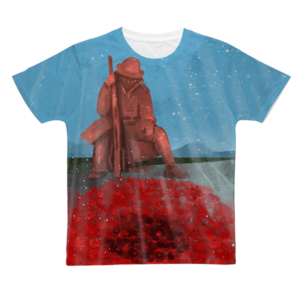 Tommy Poppies Classic Sublimation Adult T-Shirt