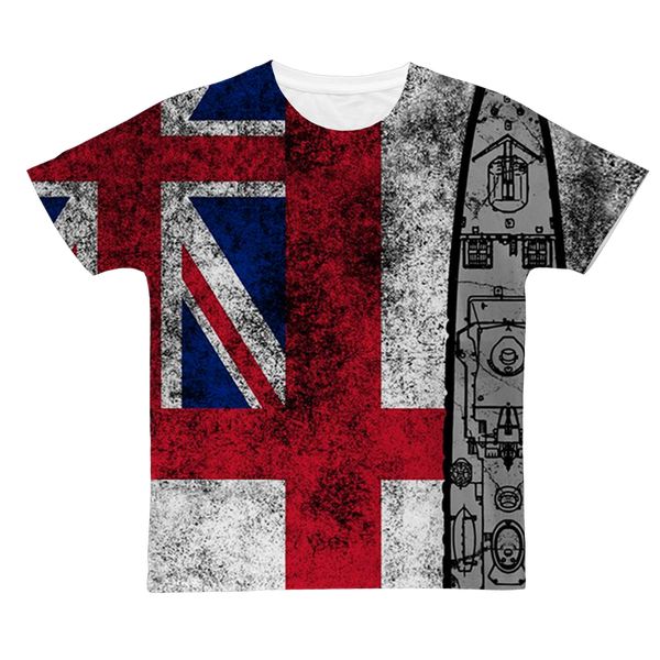 The White Ensign Classic Sublimation Adult T-Shirt