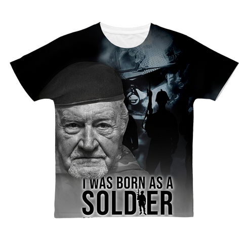 Soldier For Life Classic Sublimation Adult T-Shirt