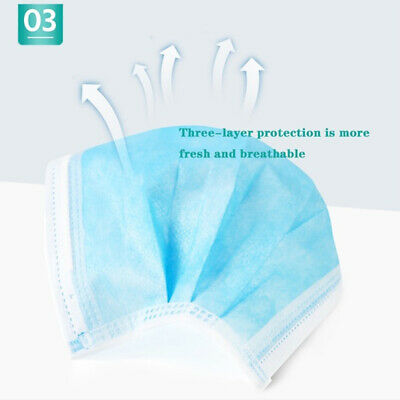 FDA and CE Approved Protective Masks ( 1 Pack=20 Pieces)