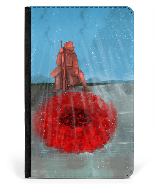 Passport Cover Faux Leather - Tommy's-Poppies
