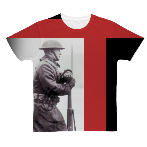 Stagging On Classic Sublimation Adult T-Shirt