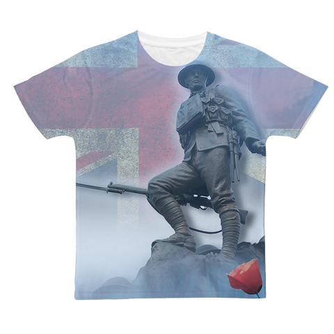 Poppy Pride Classic Sublimation Adult T-Shirt