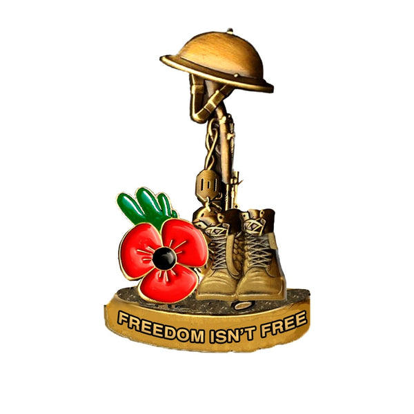 Freedom Isn't Free Brooch Pin