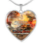 soldier's-last-breath HEART GOLD/SILVER NECKLACE