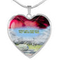 soldier-wear-dogtag HEART GOLD/SILVER NECKLACE
