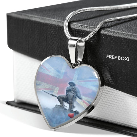 poppy-pride-II HEART GOLD/SILVER NECKLACE