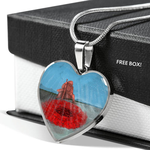 tommy's-poppies HEART GOLD/SILVER NECKLACE