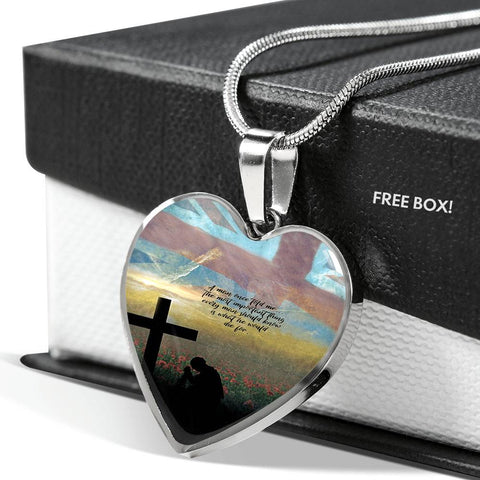 men-die-for-something HEART GOLD/SILVER NECKLACE