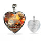 soldier's-last-breath HEART GOLD/SILVER NECKLACE