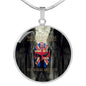 We-Do-Not-Ask Luxury Circle Necklace