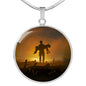Touch-A-Fallen-Comrade Luxury Circle Necklace