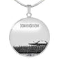 To-Strive-And-Not-To-Yield Luxury Circle Necklace