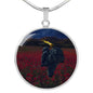 Torch Luxury Circle Necklace