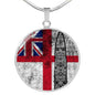 The-White-Ensign Luxury Circle Necklace