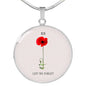 Lest-We-Forget-II  Luxury Circle Necklace