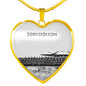 to-strive-and-not-to-yield HEART GOLD/SILVER NECKLACE