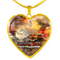 soldier's-last-breath HEART GOLD/SILVER NECKLACE