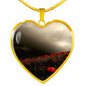 gloom HEART GOLD/SILVER NECKLACE