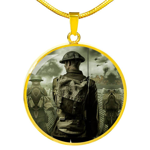 Tommy-In-The-Trenches Luxury Circle Necklace