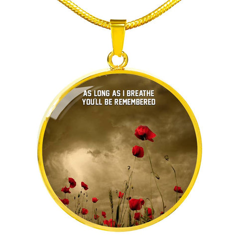 Breathe Luxury Circle Necklace