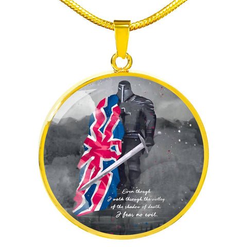 Fear-No-Evil Luxury Circle Necklace