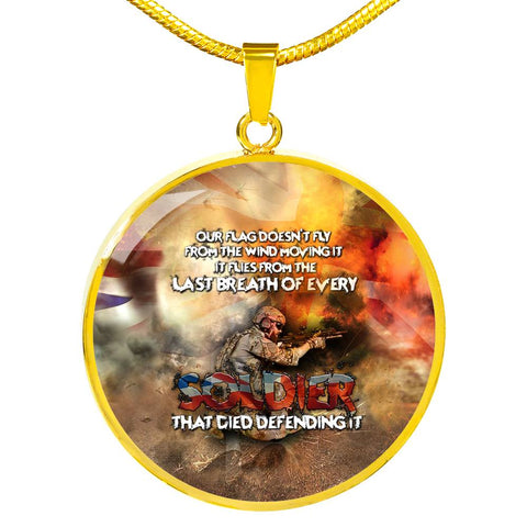 Soldier's-Last-Breath Luxury Circle Necklace