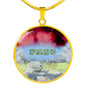 Soldier-Wear-Dogtag Luxury Circle Necklace