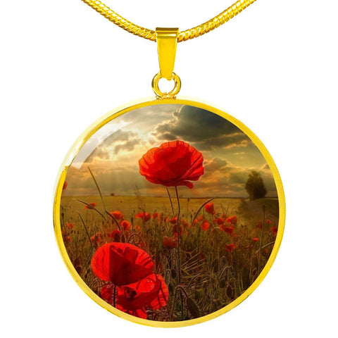 For-The-Fallen Luxury Circle Necklace