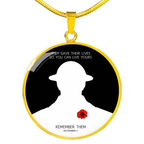 Remember-Them Luxury Circle Necklace