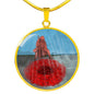 Tommy's-Poppies Luxury Circle Necklace