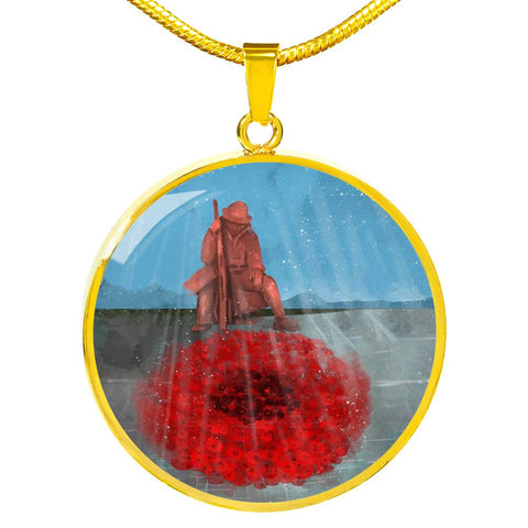 Tommy's-Poppies Luxury Circle Necklace