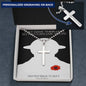 Remember Them Personalised Cross Necklace.