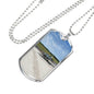 SPITFIRE DOG TAG STYLE GOLD/SILVER NECKLACE