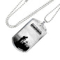 THANK YOU BROTHER DOG TAG STYLE GOLD/SILVER NECKLACE