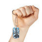 ROYAL AIR FORCE DOG TAG STYLE GOLD/SILVER NECKLACE